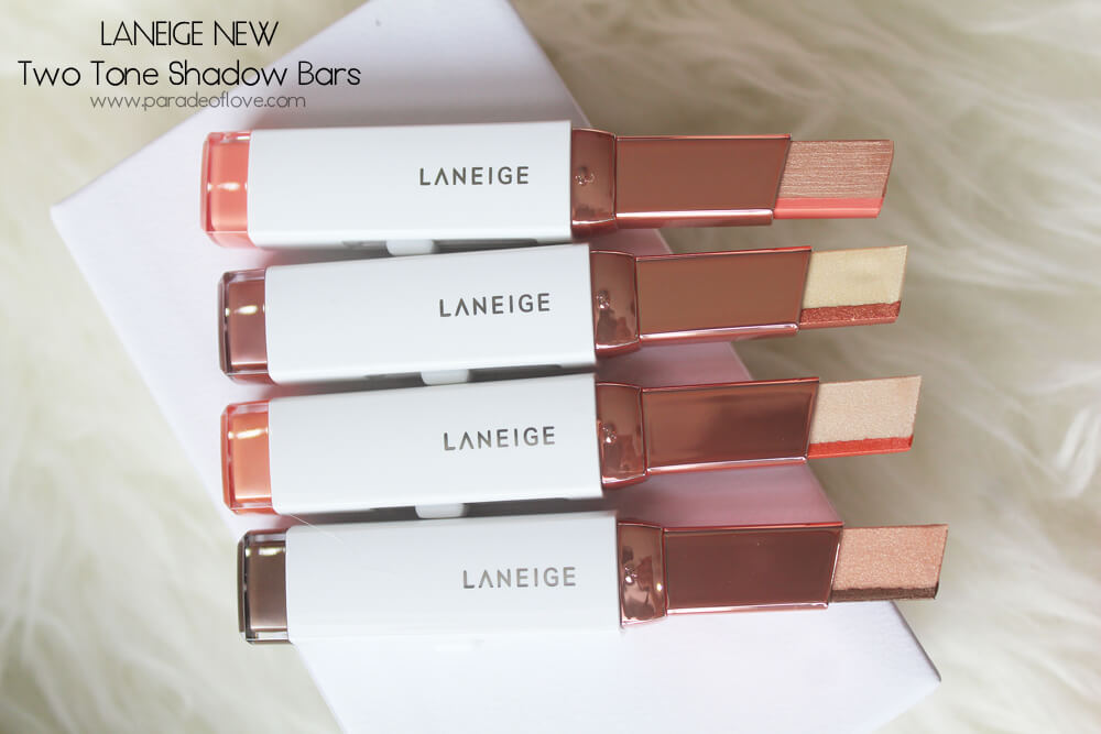 Laneige Two Tone Shadow Bar อายแชโดว์ 2 สี ในแท่งเดียว ที่ สะดวก รวดเร็ว แต่ให้ผลลัพธ์การแต่งตาสวยดุจมืออาชีพ นวัตกรรมใหม่ล่าสุดจากเกาหลี ผสานความลงตัวในแบบแท่งเดียวสองเฉดสี